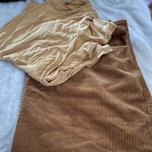 Corduroy Skirt
